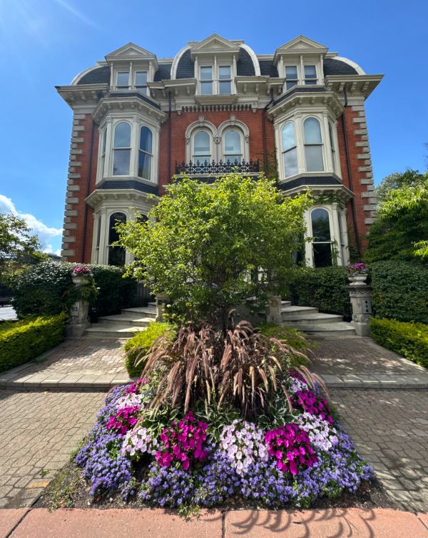 The Mansion on Delaware, a restored Second Empire mansion on Buffalo's Mansion Row